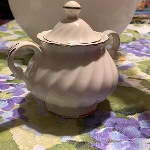 Cream & sugar China set